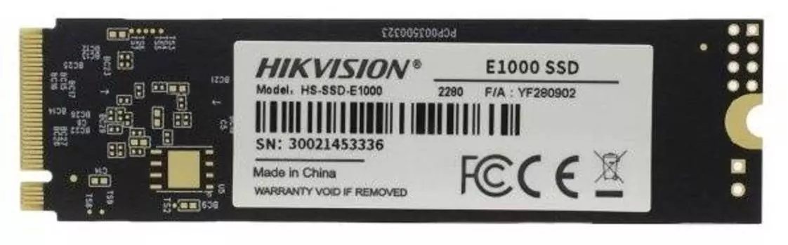 Твердотельный накопитель Hikvision 256Gb PCI-E x4 HS-SSD-E1000/256G