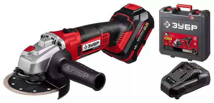 Угловая шлифмашина Зубр УШМ-18-125-41