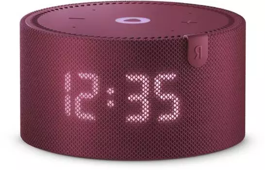 Умная колонка Yandex Станция Мини с часами, 10Вт, красный (yndx-00020r)