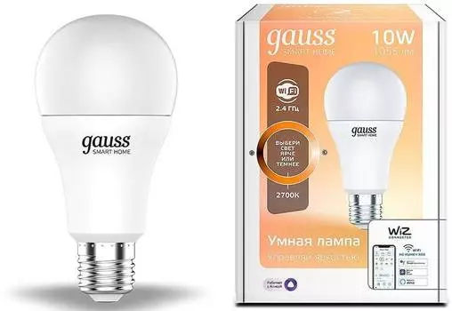 Умная лампа Gauss IoT Smart Home (1070112)