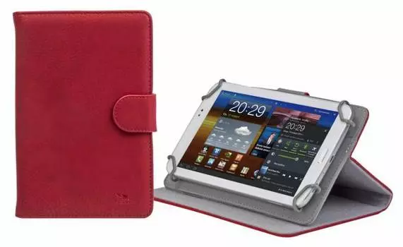 Универсальный чехол Riva 3012, для планшета 7", красный