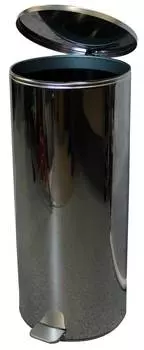 Урна Титан 50л хром