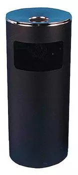 Урна Титан К300H 51л черный/хром (402)