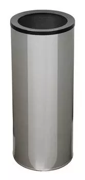 Урна Титан У250 30л серый/черный (0411)