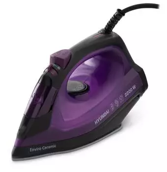 Утюг Hyundai H-SI01551 черный/сиреневый