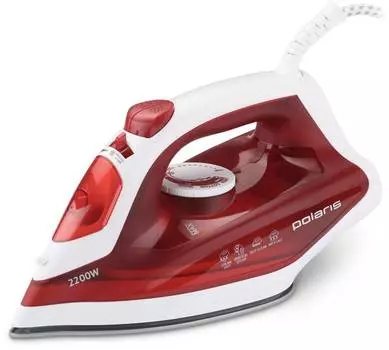 Утюг Polaris PIR 2281K красный/белый