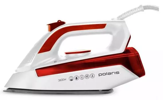 Утюг Polaris PIR 2696AА белый/коралловый