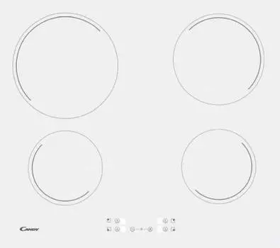 Варочная поверхность Candy CH64CCW белый (33801794)