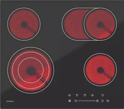 Варочная поверхность Darina 4P E 329 B черный (000053453)