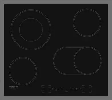 Варочная поверхность Hotpoint-Ariston HR 616 X черный (869991043260)