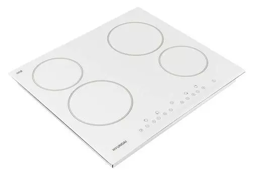 Варочная поверхность Hyundai HHE 6450 WG белый