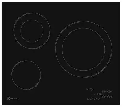 Варочная поверхность Indesit RI 360 C черный (869991042710)