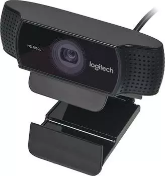 Веб-камера Logitech Pro Stream C922, черный (960-001088)