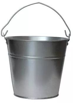 Ведро 7л. оцинкованное