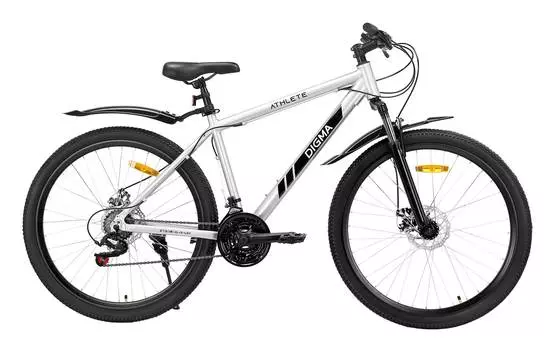 Велосипед горный Digma Athlete серый (athlete-27.5/18-al-s-lgy)