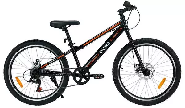 Велосипед горный Digma Start черный (start-24/12-st-r-bk)