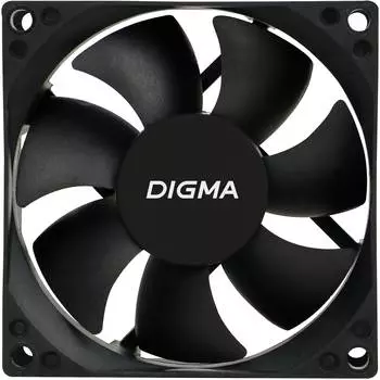 Вентилятор Digma DFAN-80, размер 80x80x25мм
