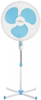 Вентилятор напольный Scarlett SC-SF111B23 голубой/белый пластик/металл