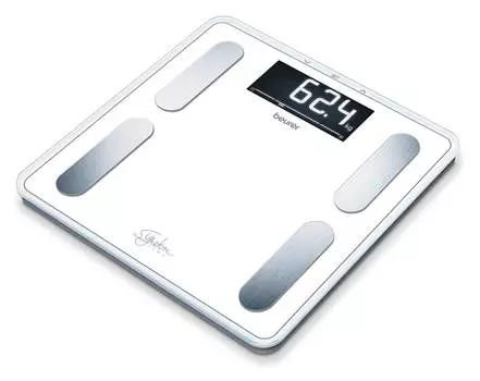 Весы напольные электронные Beurer BF400 Signature Line белый (735.75)