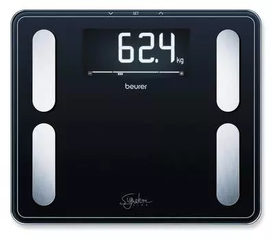 Весы напольные электронные Beurer BF410 Signature Line черный (735.72)