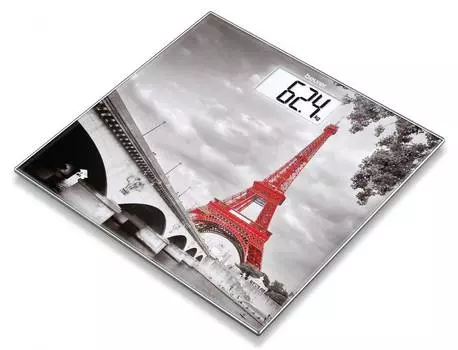 Весы напольные электронные Beurer GS203 Paris рисунок (756.31)