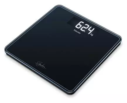 Весы напольные электронные Beurer GS400 Signature Line черный (735.78)