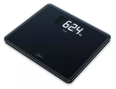 Весы напольные электронные Beurer GS410 Signature Line черный (735.76)