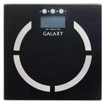 Весы напольные электронные Galaxy GL 4850 черный (гл4850)