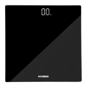 Весы напольные электронные Hyundai H-BS03327 черный