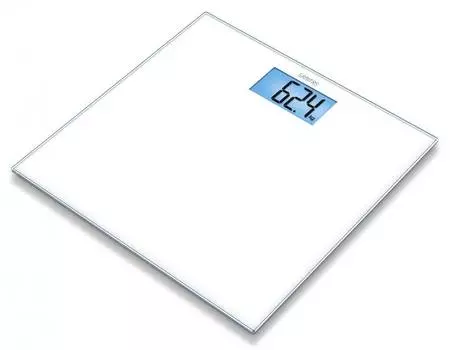 Весы напольные электронные Sanitas SGS03 белый (755.18)