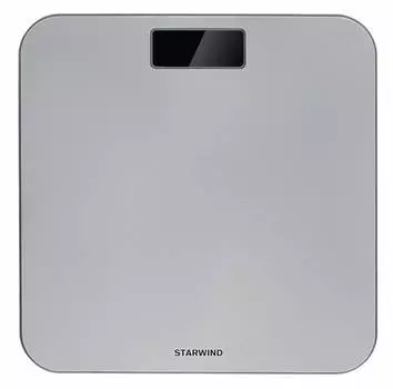 Весы напольные электронные Starwind SSP6010 серебристый