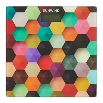 Весы напольные электронные SunWind SSB053 рисунок