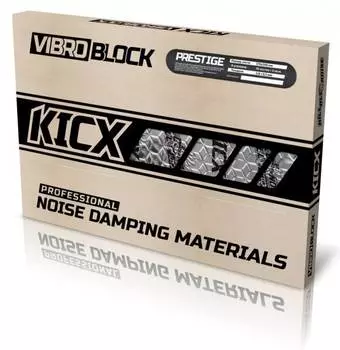 Виброизоляция Kicx Vibroblock Prestige (компл.:10шт) 540x370x4.8мм (2081032)