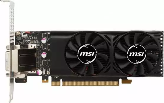 Видеокарта MSI GTX 1050 TI 4GT LP 4096 МБ RET