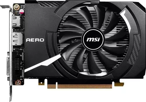 Видеокарта MSI GTX 1630 AERO ITX 4G OC 4096 МБ, RET