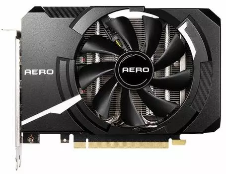 Видеокарта MSI RTX 3060 Ti AERO ITX 8G OC LHR 8192 МБ, RET