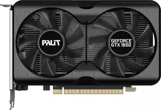 Видеокарта Palit GTX 1650 GP 4G D6 4096 МБ RET (ne6165001bg1-1175a)