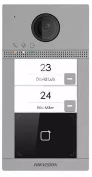 Видеопанель Hikvision DS-KV8213-WME1(B)/Flush