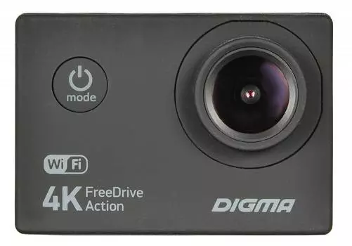 Видеорегистратор Digma FreeDrive Action 4K WiFi (fdac4w)