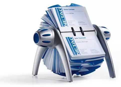 Визитница Durable Visifix 2417-23 серебристый