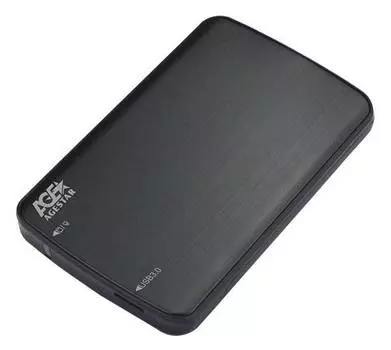 Внешний корпус для HDD/SSD AgeStar 3UB2A12 SATA черный