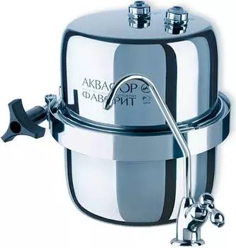 Водоочиститель Аквафор B150 Фаворит ЭКО серебристый, одноступенчатая очистка (205993)