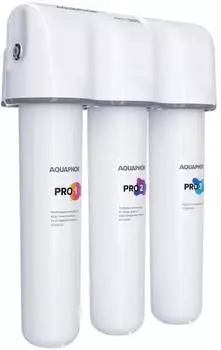 Водоочиститель Аквафор Кристалл Baby Pro белый, трехступенчатая очистка (508583)