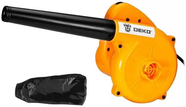 Воздуходувка-пылесос Deko DKBL1100 желтый (063-4226)