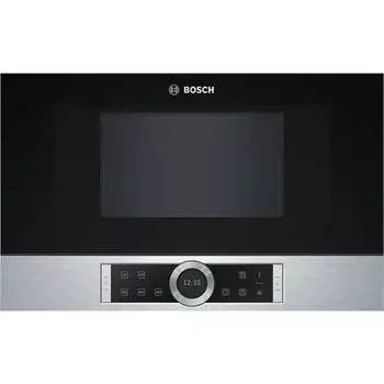 Встраиваемая микроволновая печь Bosch BFL634GS1 нержавеющая сталь