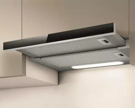 Встраиваемая вытяжка Elica Elite 14 Lux GRVT/A/60 черный/нержавеющая сталь (prf0098874b)