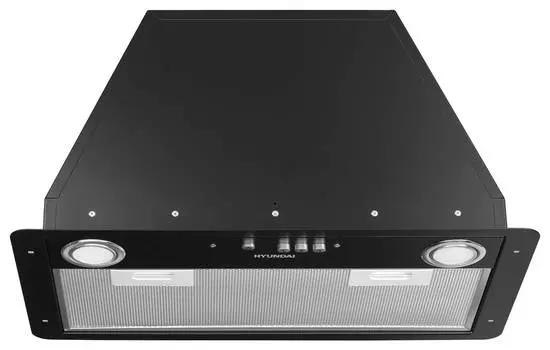 Встраиваемая вытяжка Hyundai HBB 6035 BK черный