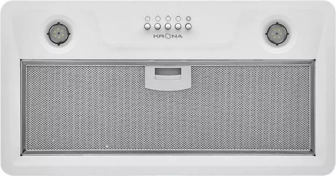 Встраиваемая вытяжка Krona Luisa 600 White PB белый (ка-00005259)