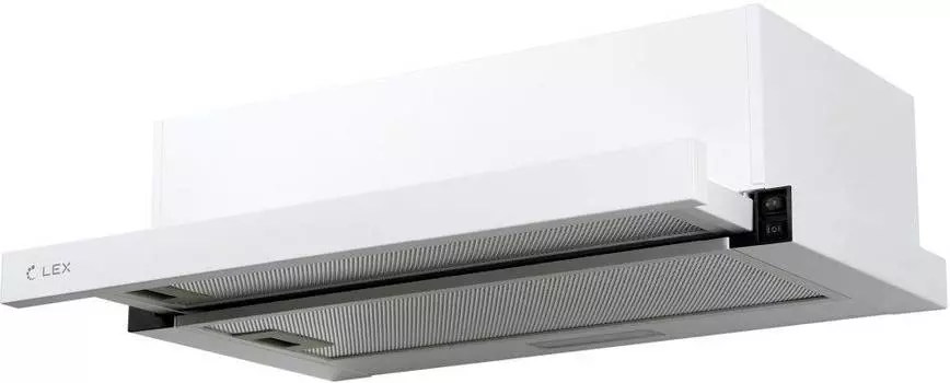 Встраиваемая вытяжка Lex Hubble 600 WH белый (chat000031)