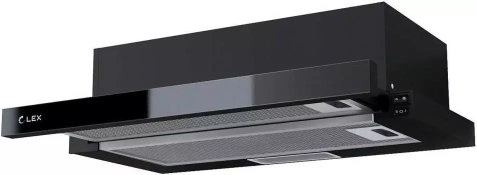 Встраиваемая вытяжка Lex Hubble G 2M 600 черный (chat000057)